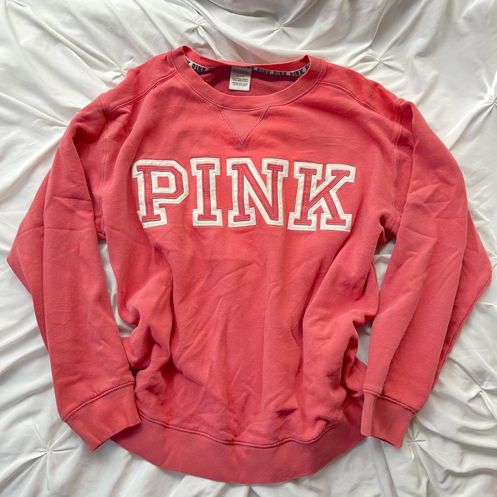 2000s Victoria secret sweater multicolor pink